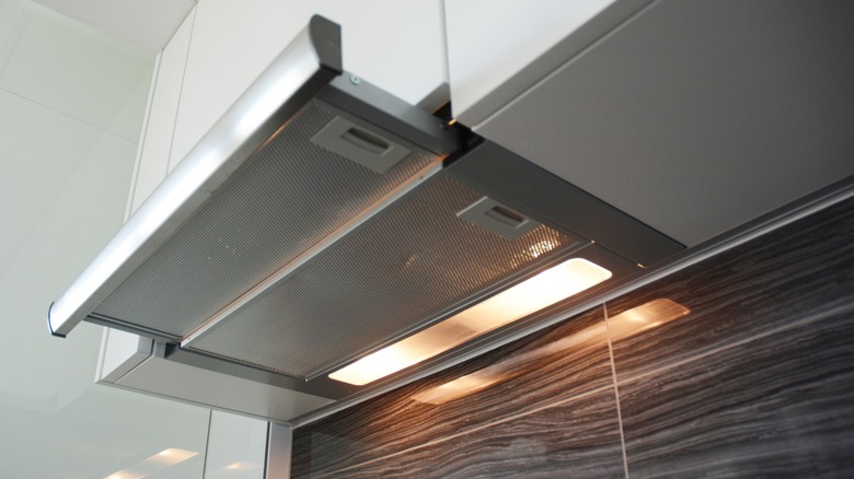 stainless steel range hood