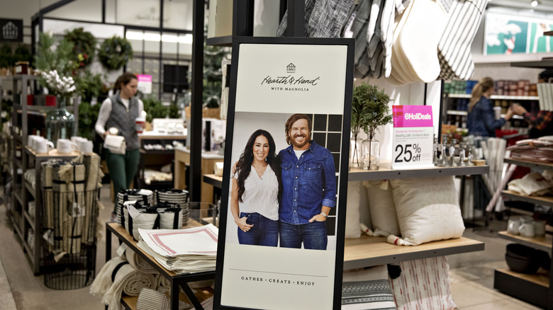 Chip and Joanna Gaines display