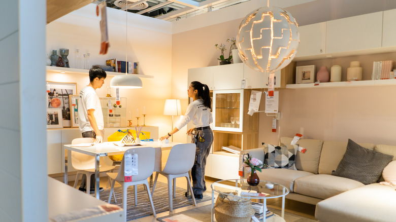 inside an Ikea store