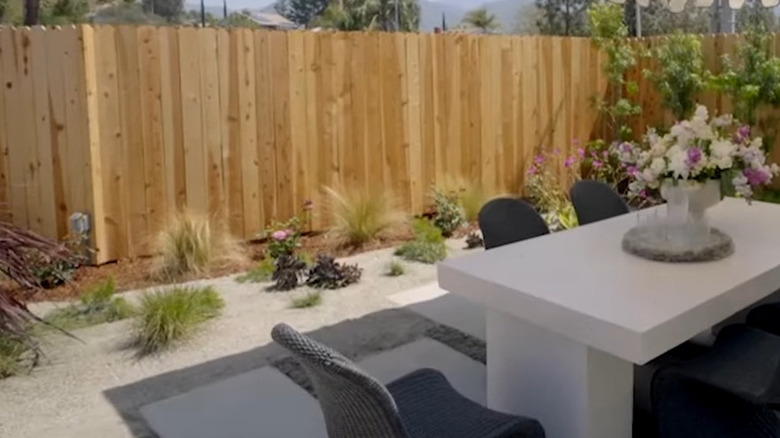 Renovated fence from HGTV show