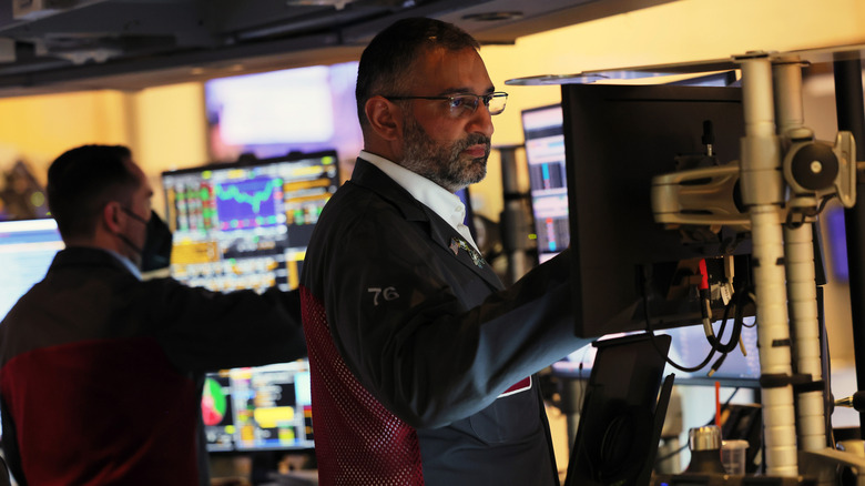 New York Stock Exchange in February