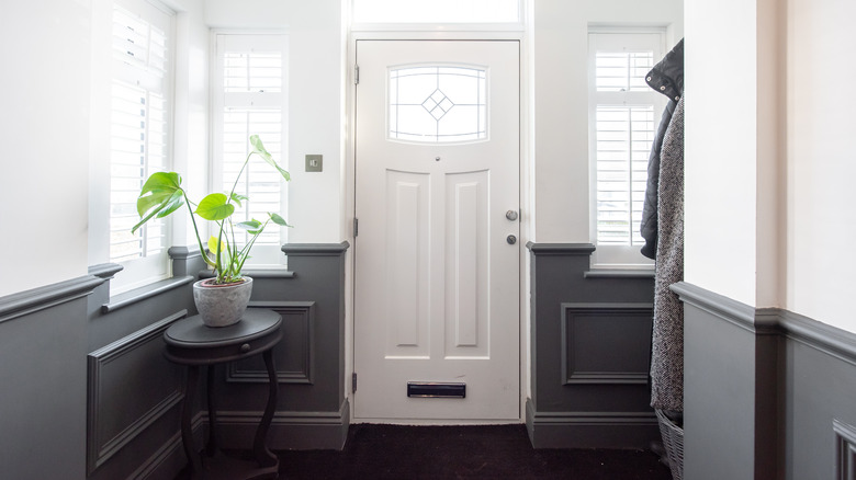 small entryway off front door