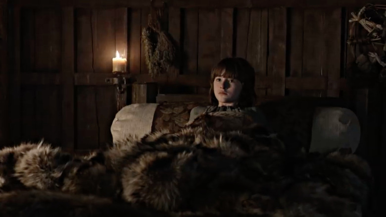 Bran Stark in bed