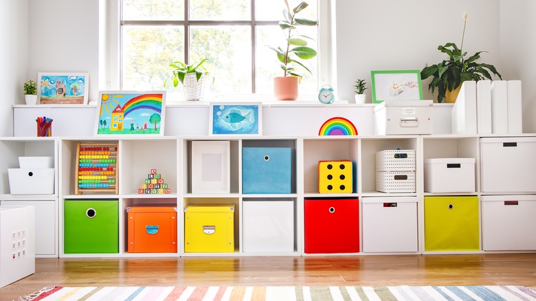 playroom storage