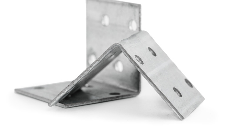 Steel L-brackets