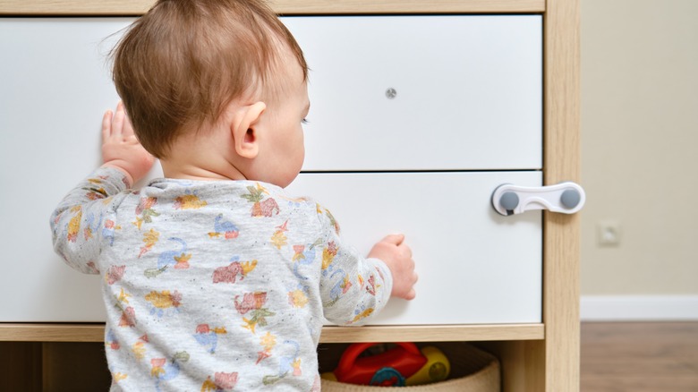 Baby Products Online - Home Baby Safety Locks Anti-pinch Drawer