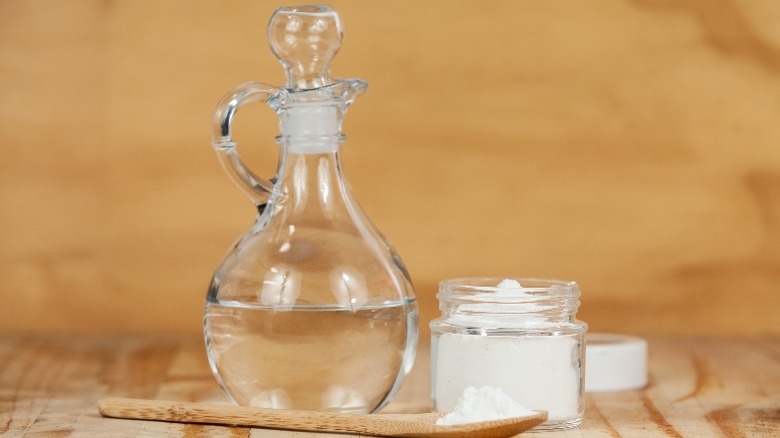 vinegar and baking soda