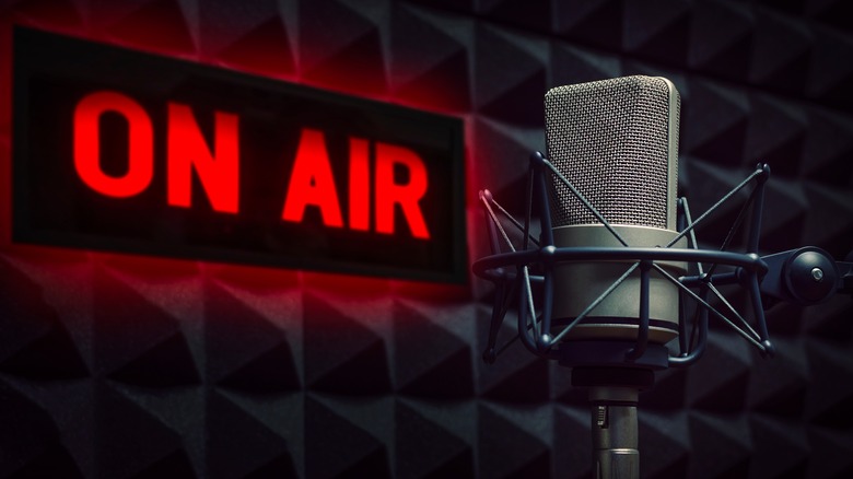 Studio On Air sign