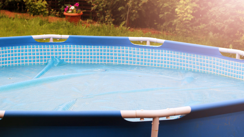 soft-sided above ground pool