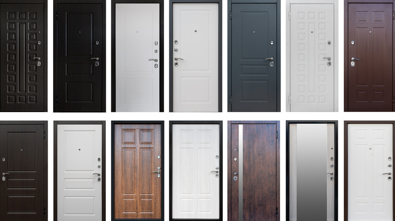 Different types of doors