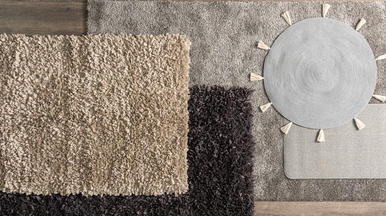 Neutral toned rugs