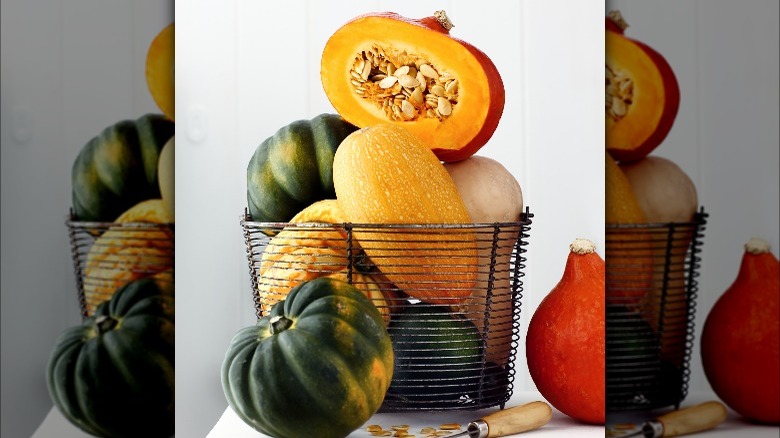 different types of winter squash