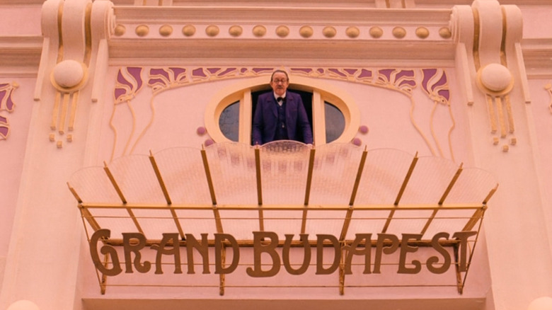 Entrance to the Grand Budapest Hotel