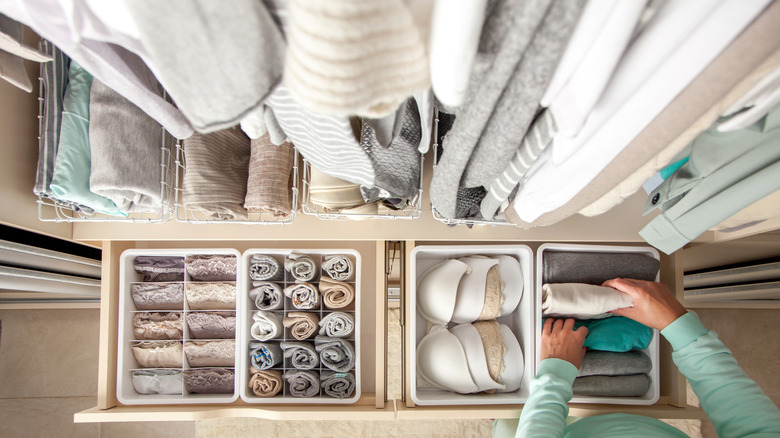 Organized closet