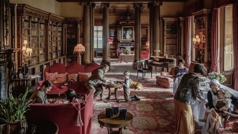 The Downton Abbey library