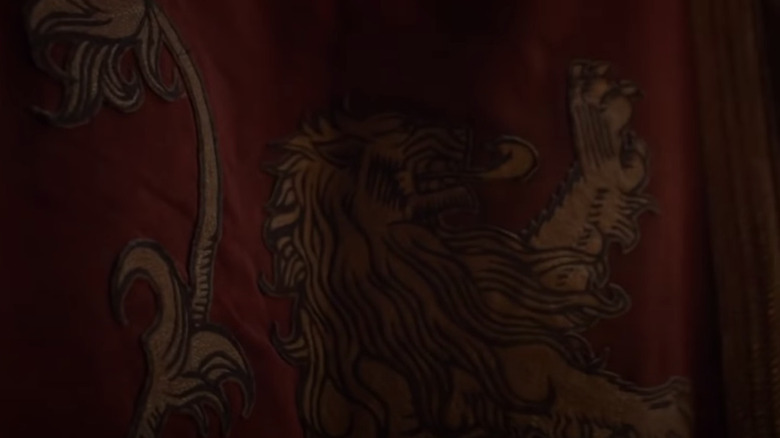 Red and Gold Lannister sigil 