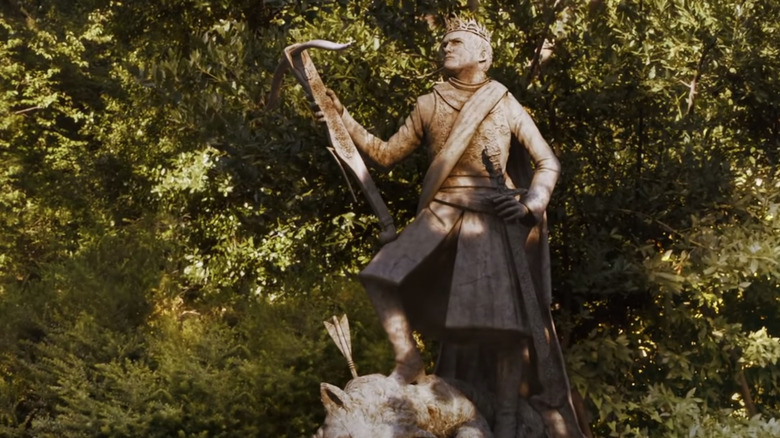 A sculpture of Joffrey 