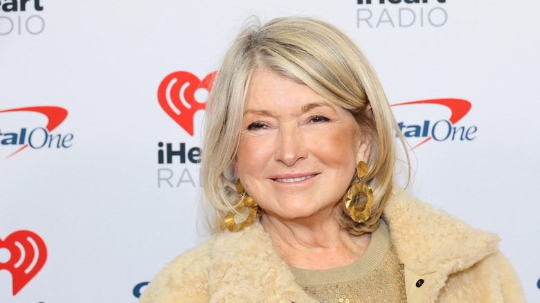 Martha Stewart smiling at an event