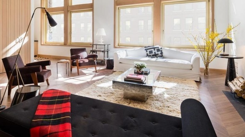 Ashley Olsen's New York living room 