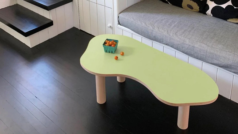 green Wiggle Room coffee table