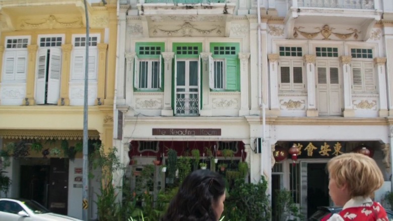 Peranakan designed buildings