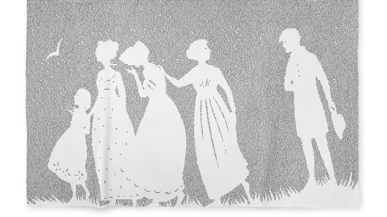 Jane Austen blanket 