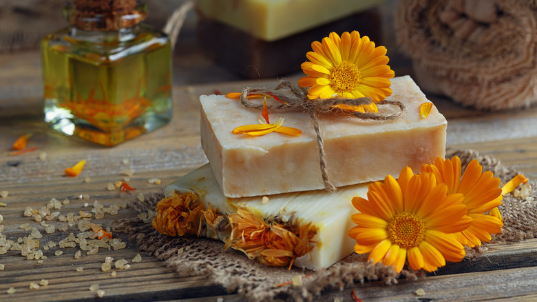 Marigold soap