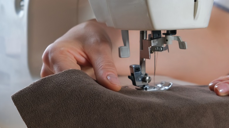 Person sewing