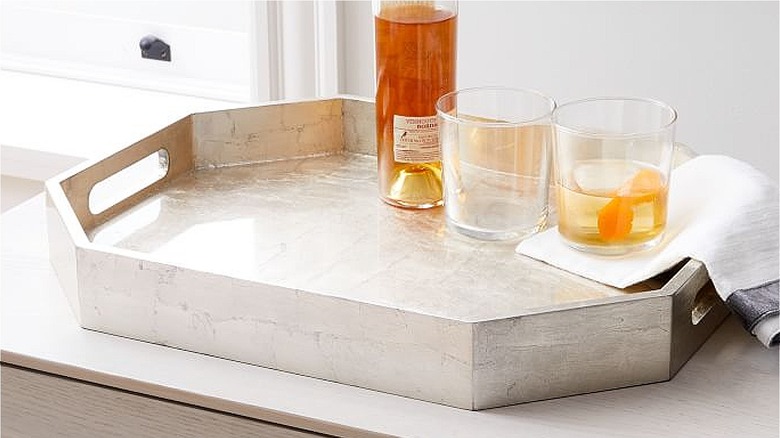 Chic bar tray