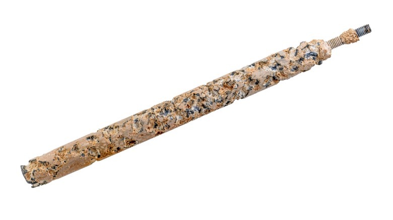 Corroded anode rod for water heater 