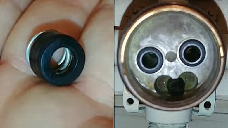 O-ring, valve with O-rings