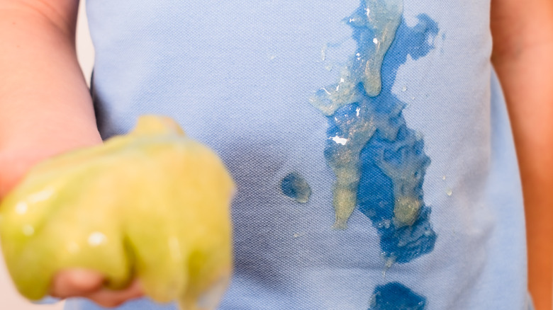 How To Get Slime Out Of Kids Clothing Without Using Vinegar