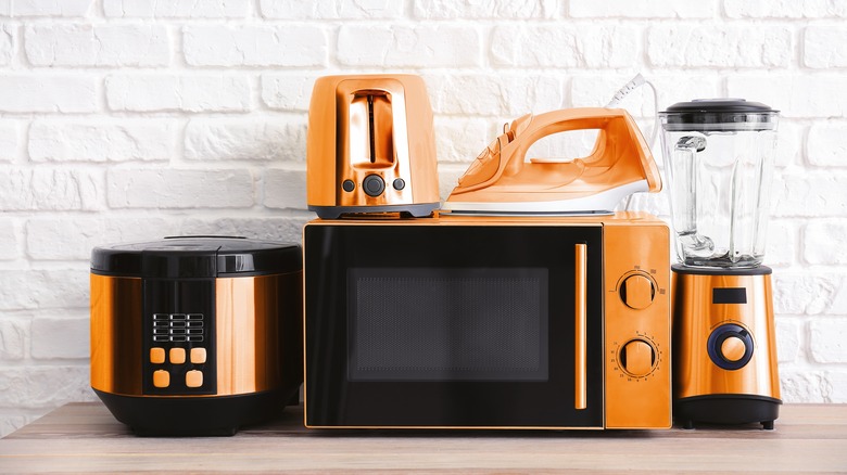 colored small appliances