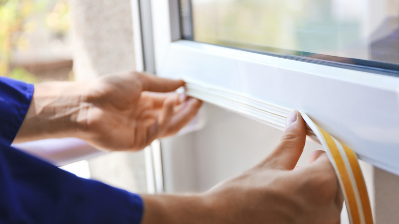 Person insulating window