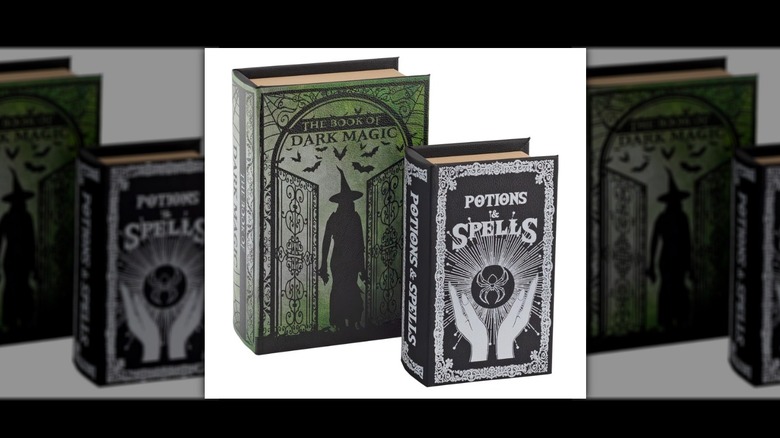 faux spell books from amazon