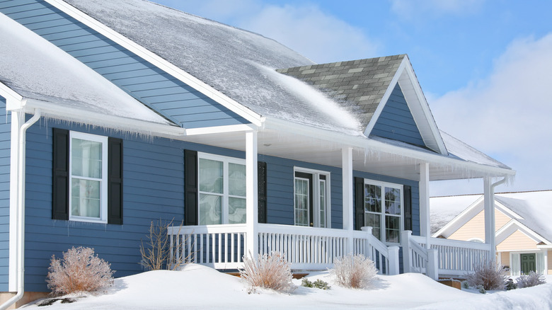 house with vinyl siding