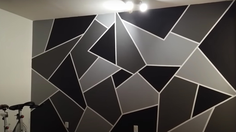 Geometric Painted Wall Designs
