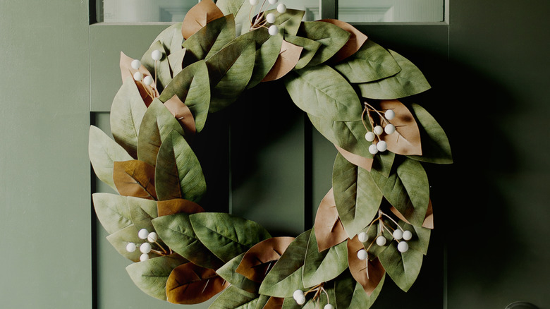 magnolia wreath