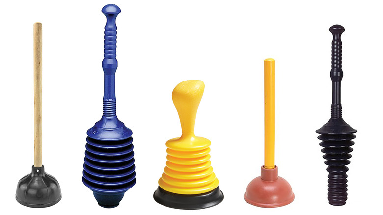 5 different types of plungers