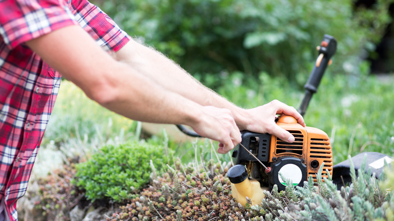 pull start weed trimmer