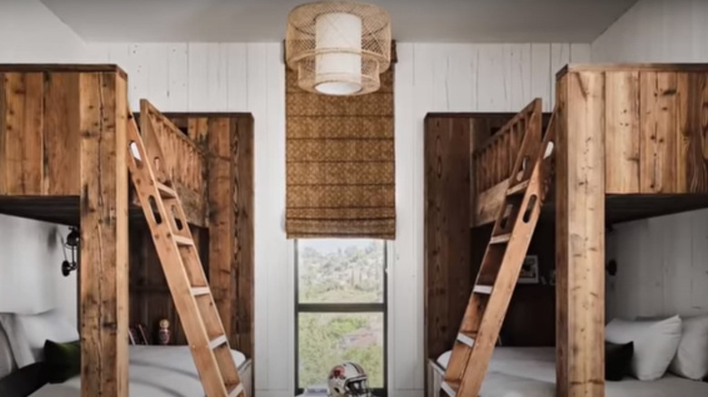 wood bunk beds