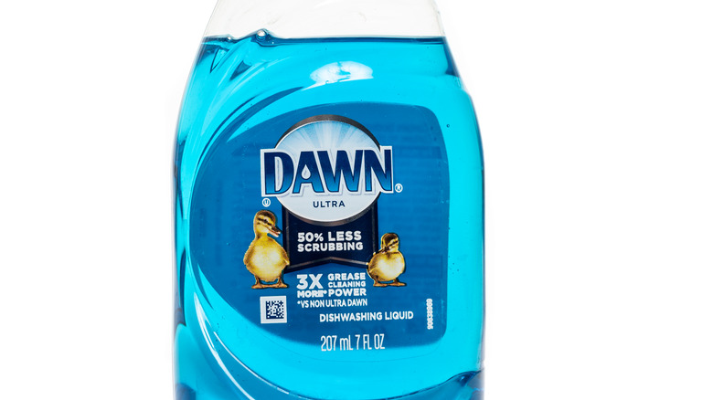 Blue Dawn dishwashing liquid