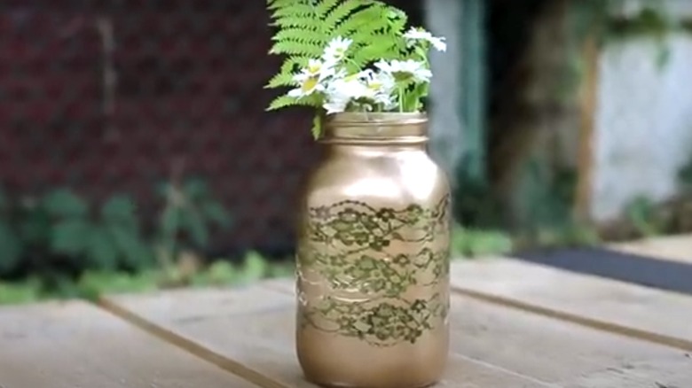 vintage accent jar