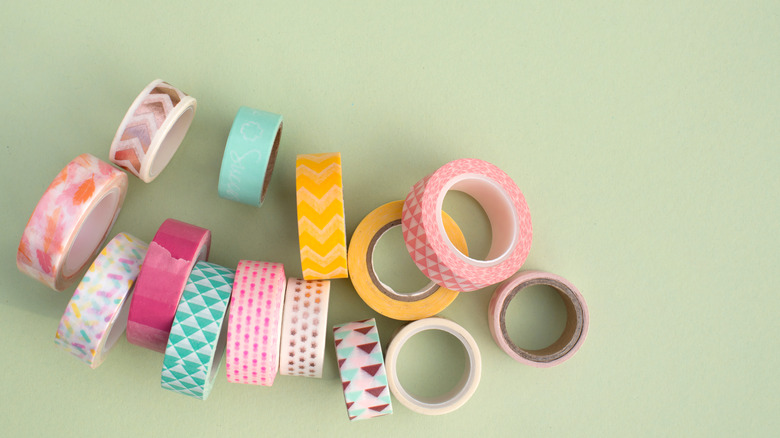 How To Use Washi Tape As Decor