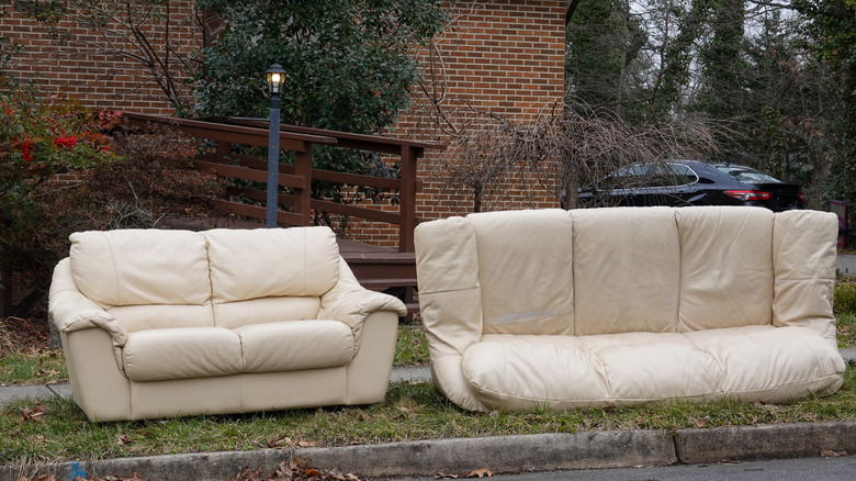 couches on curb