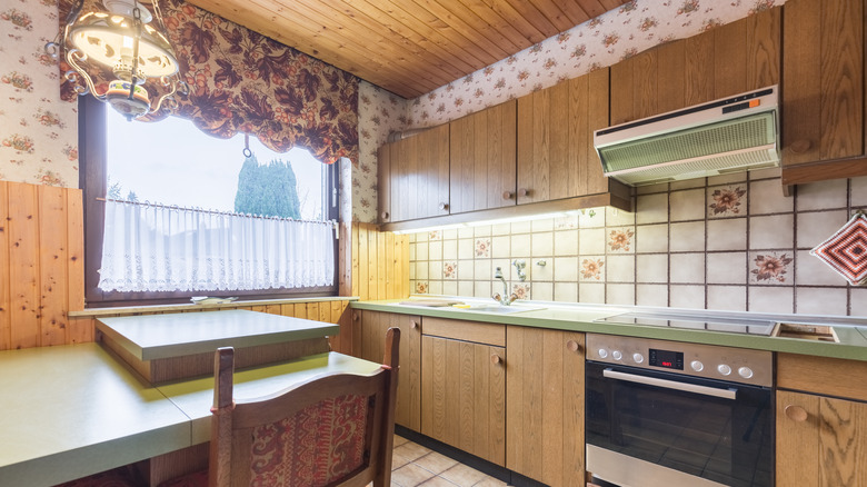 Outdated kitchen