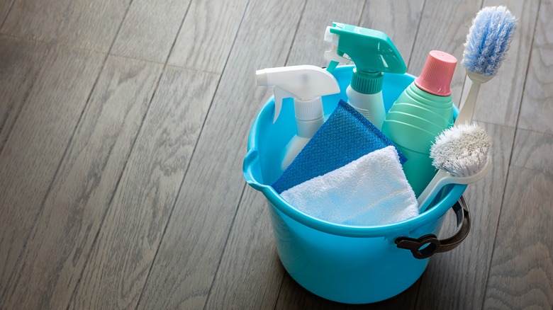 cleaning agents and tools