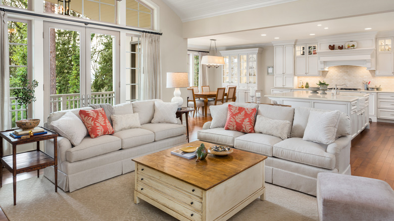 Open concept living room