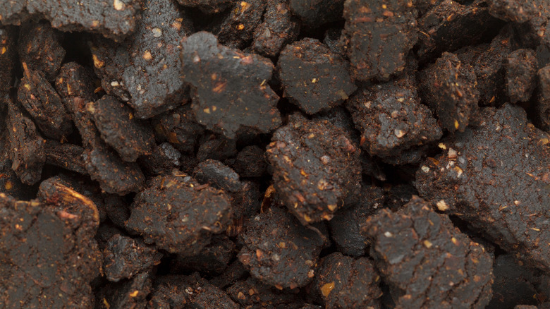 Pieces of neem cake