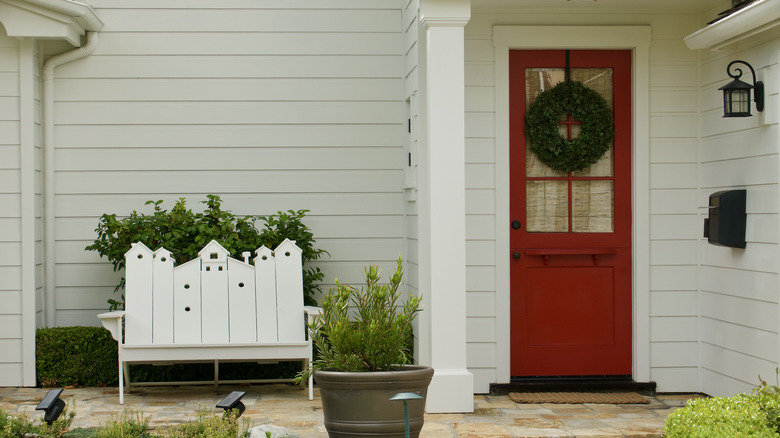 house with a Dutch door